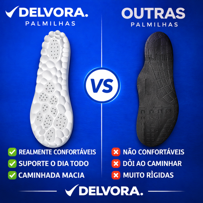 Palmilha Ortopédica Nasa 2.0 Delvora®